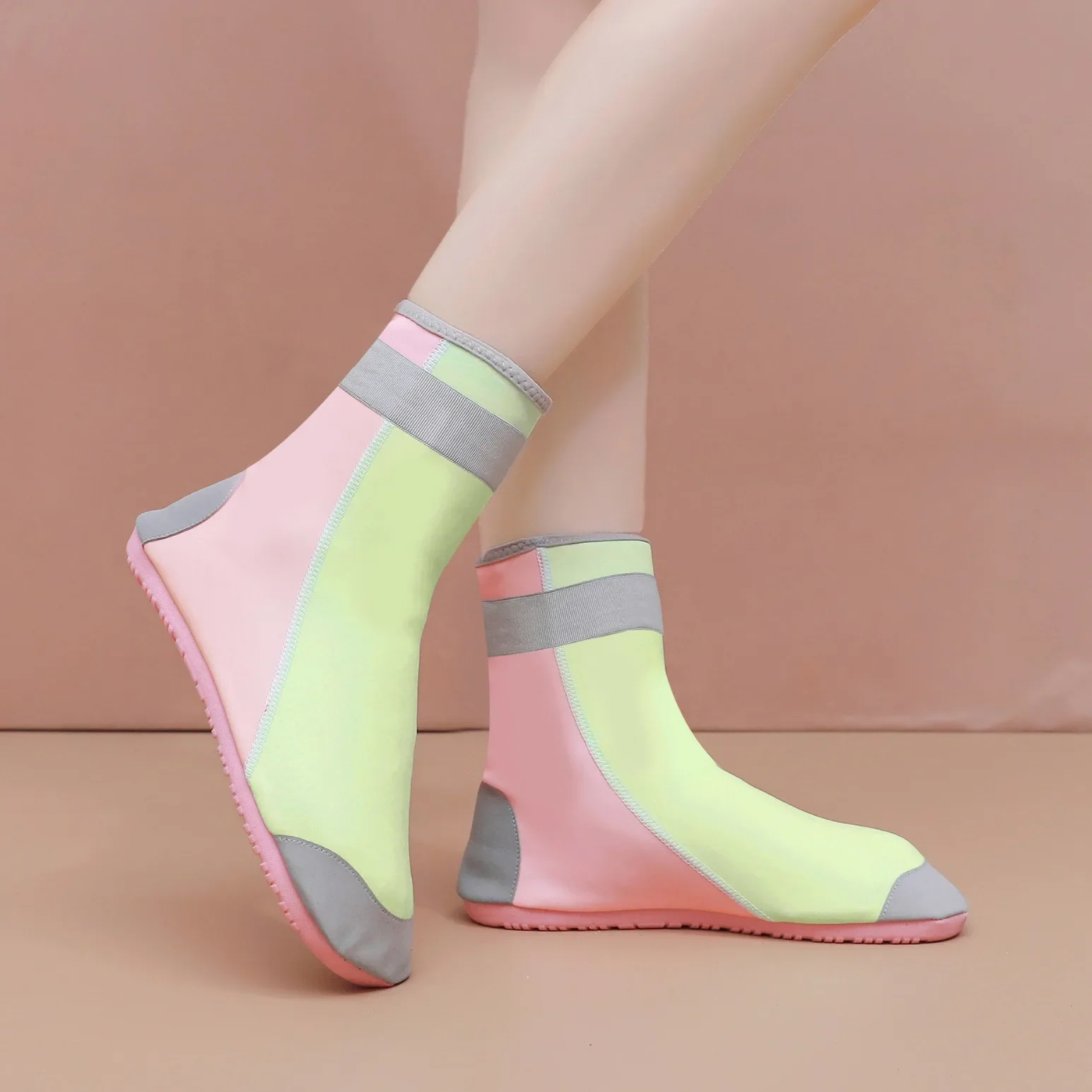 High Top Aqua Boots Children Adults Summer Beach Shoes