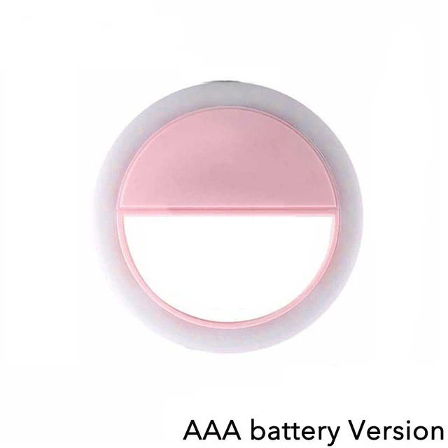 Enhanced LED Selfie Ring Light with Phone Lens and Fill Light Functionality