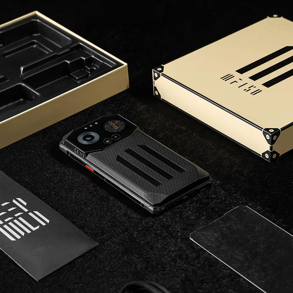 IIIF150 B3C Ultra-Thin Rugged Machine Dual Display 4GB RAM+256GB ROM 50MP Camera 10800mAh 6.6 Inch 90Hz Cellphone Android 14