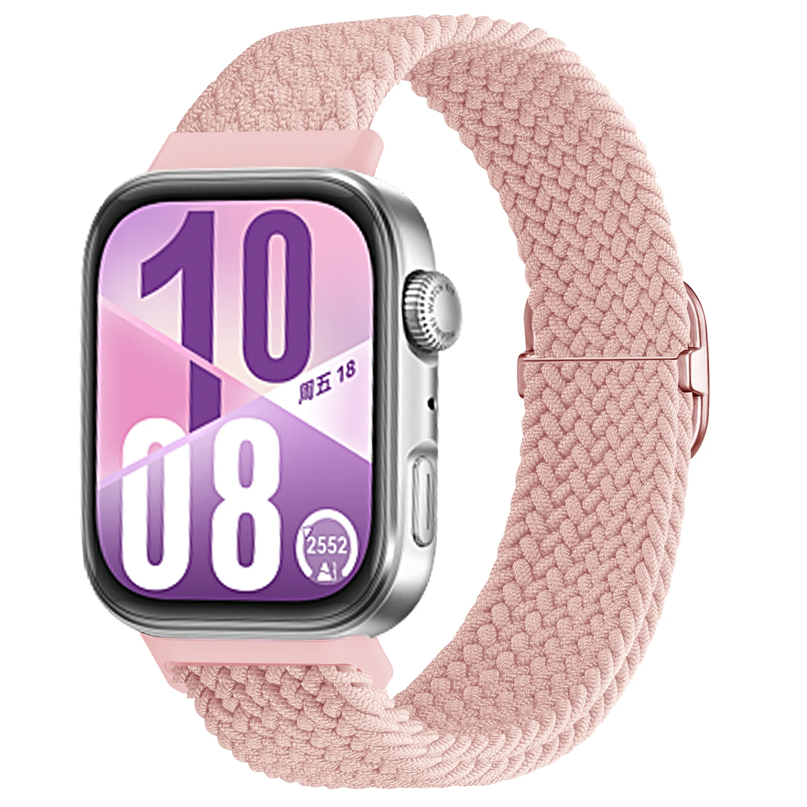 Braided Solo Loop Nylon Strap - Adjustable Sport Bracelet Accessory