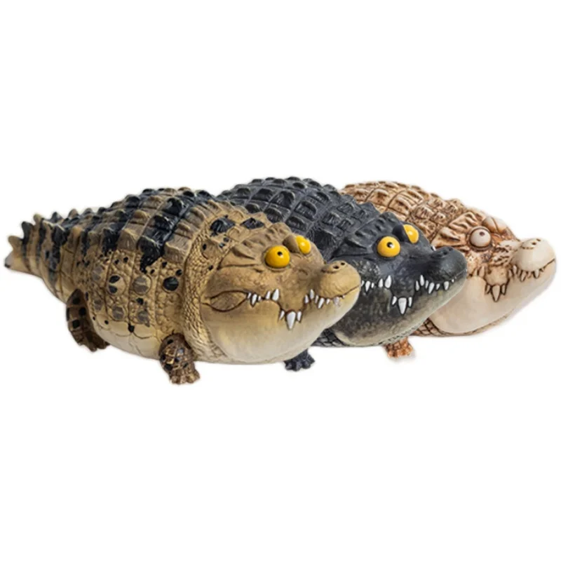 

Original Brain To Life Fat Crocodile Qversion Anime Action Figure Model Toys Gifts Collection Ornament Cute Kawaii Art Toy