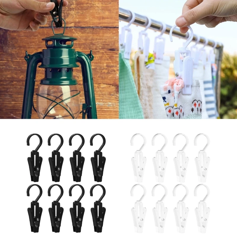 

8Pcs/set 360 Degrees Adjustable Tent Canopy Clip for Outdoor Camping Equipment