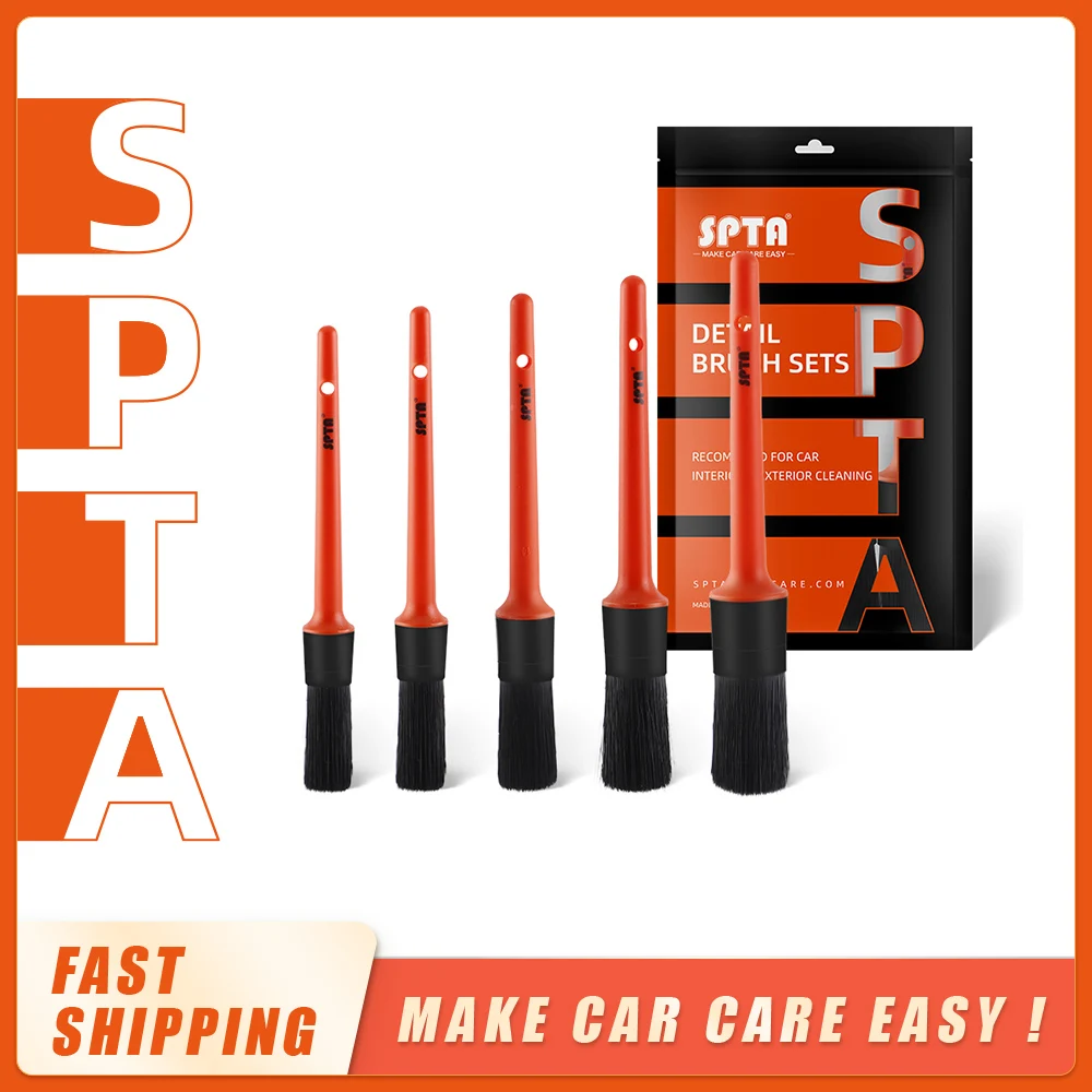 Sharpening Wire Boar Hair Car Detailing Brush PP Plastic Versatile Cleaning Tool For Dashboard Air Outlet etc car cleaning tool