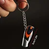 1PC Stainless Steel Outdoor Mini Folding Knife Self-defense Pendant Wooden Handle Fruit Knife Camping Portable Key Buckle Kawaii 3