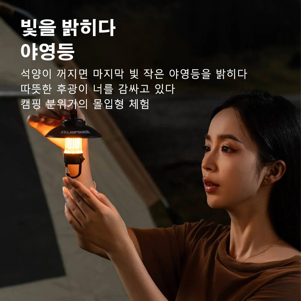 미니 캠핑 조명 세트, 야외 캠프 조명 랜턴, 비상 손전등, 휴대용 USB 충전, 다기능 텐트 조명, Ml4