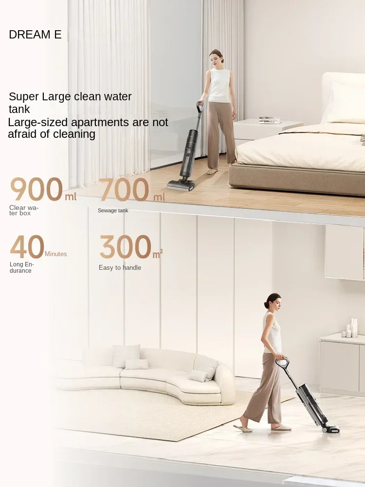 Dreame H12ProPlusCFloor Washing Machine Cleaning Mop, Hot Drying, Disinfection, Household Vacuum Cleaner 4
