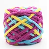 100g/ball Chenille Knitting Yarn Soft Ice Strip Line Cotton Yarn DIY Wool Yarn for Hand Knitting Scarf Thick Wool Yarn Wholesale 4