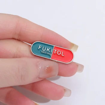 FUKITOL Enamel Pin Brooches Lapel Badge 3