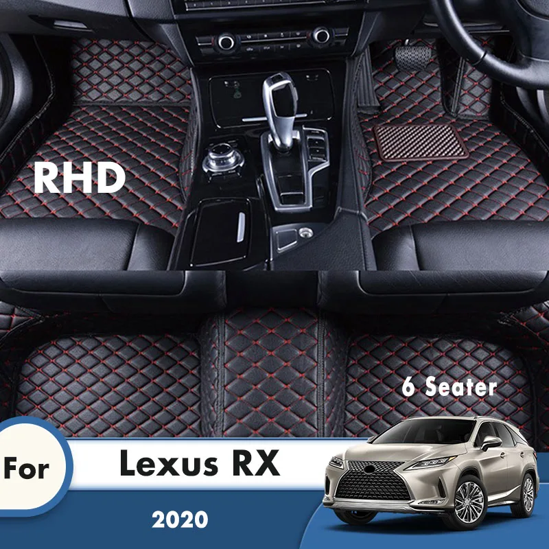 

RHD автомобильные коврики для Lexus RX 2020 6 местный авто Стайлинг интерьеры аксессуары для автомобиля для катания на Водонепроницаемый Декор ковры чехлы для диванов