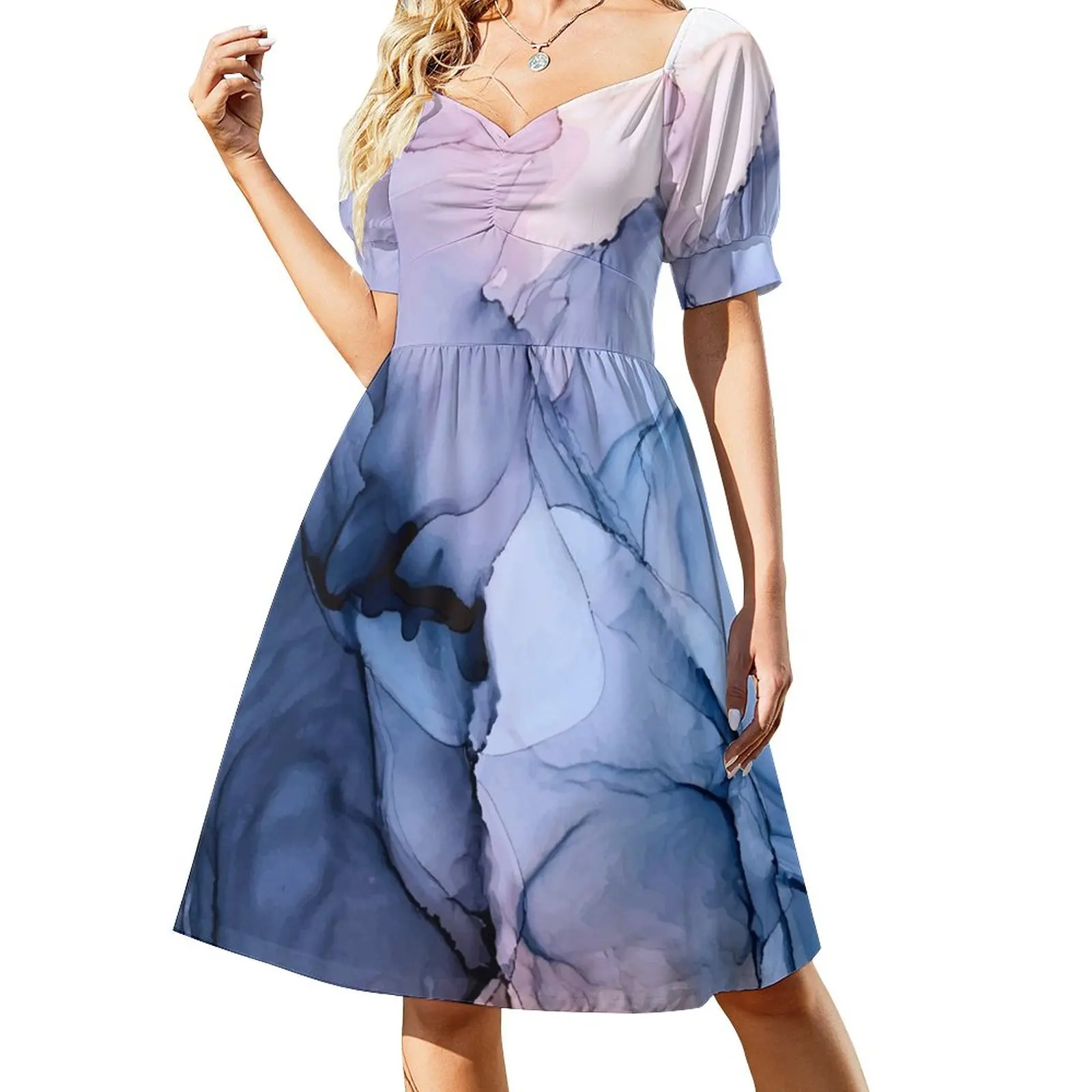 

Captivating 1 - Alcohol Ink Painting Dress summer women's suit wedding dresses for woman