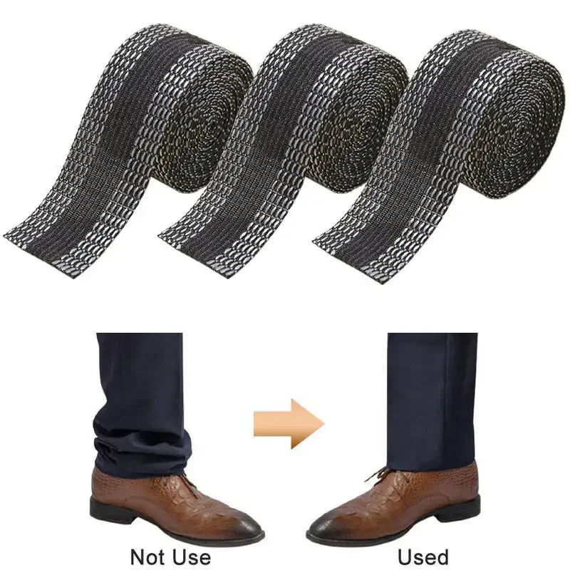 1-5M self-adhesive pants paste iron-on hem tape patch for jeans trousers no sew DIY
