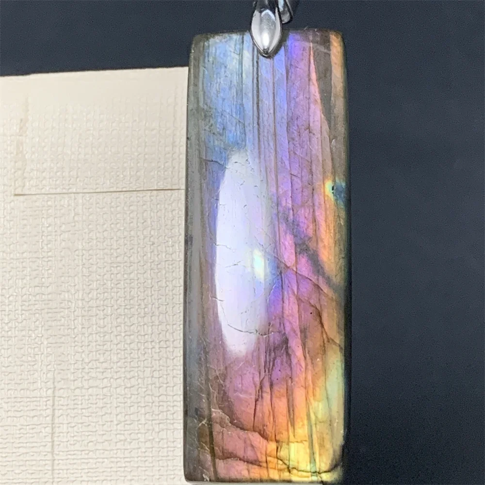 Pendant Necklace Unique Aurora Labradorite Pendants for Women