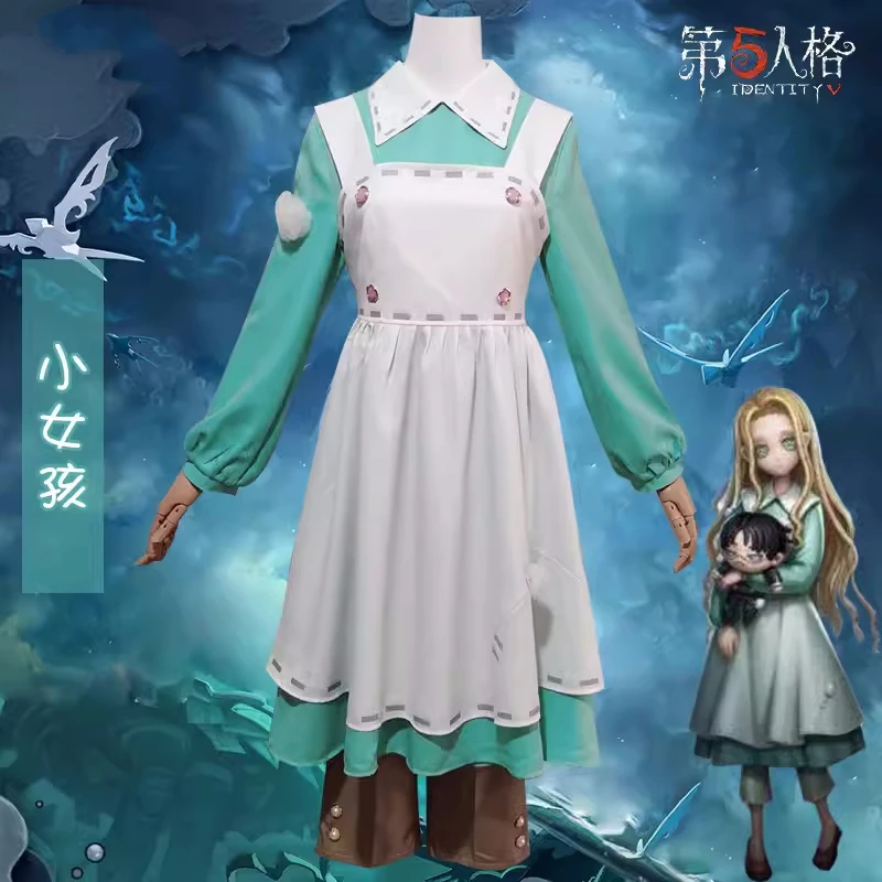 

Game Identity V Little Girl Cosplay Costume Women Men Anime Fashion Uniform Role Play Clothing Halloween Carnival Party Suit