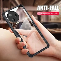 For Infinix Note12 Pro 4g Case Clear Acrylic Tpu Frame Soft Cover For Infinix Note 12.jpg