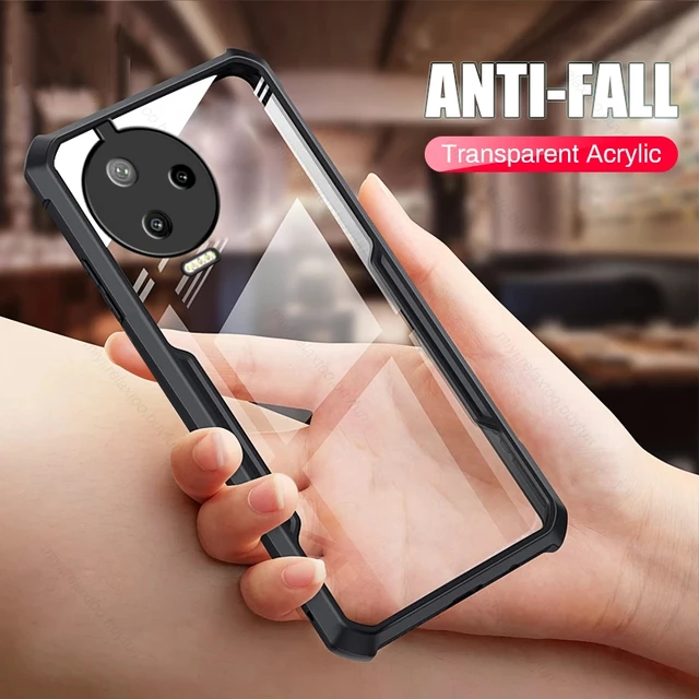 For Infinix Note12 Pro 4g Case Clear Acrylic Tpu Frame Soft Cover For Infinix Note 12.jpg