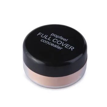 Heallor Hide Blemish Face Eye Lip Cream Concealer Makeup Foundation Professional Full Cover Contour Base Make Up Concealer Cream - Thumbnail 4