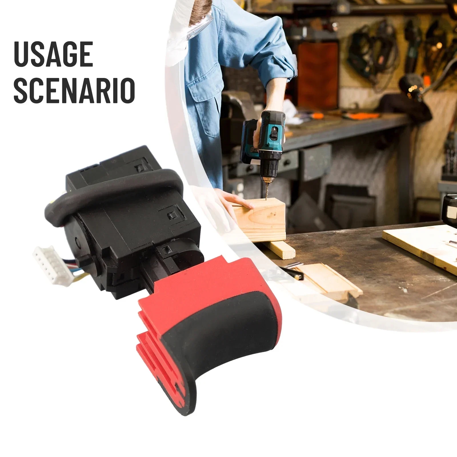 Enjoy Smooth Operation with this For METABO Switch Compatible with BS18LTBL SB18LTXBLI SB18LTXBLQI SB18LTX3BLI SB18LTX3BLQI
