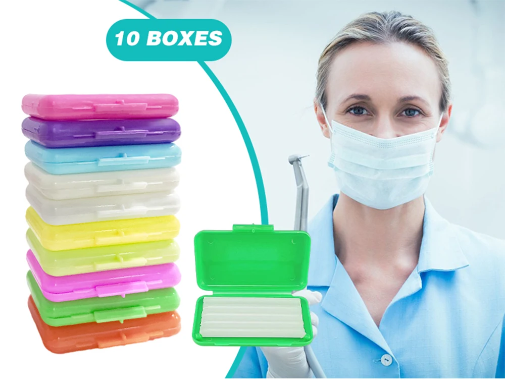 10 box Dental Kieferorthopädische Relief Wachs Für Zahnspangen Zahnfleisch Reizung Zähne Bleaching Werkzeug Obst Geschmack Zahnarzt Oral Hygiene Ortho Wachs – Detail 1