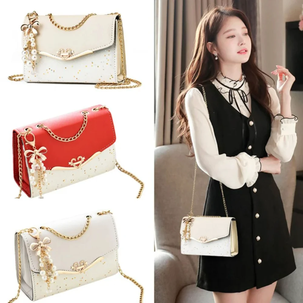 Lady Glams 2024 Designer PVC Shoulder Bag - A Trendy Crossbody Bag for Women