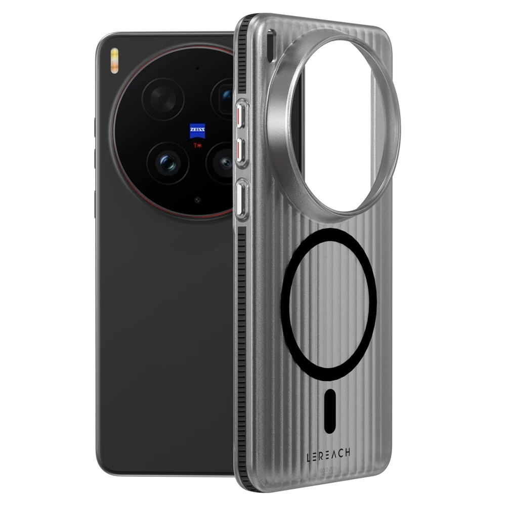 Lereach Magnetic Frosted Matte Phone Case with Anti-Slip Multi-Scene Protection