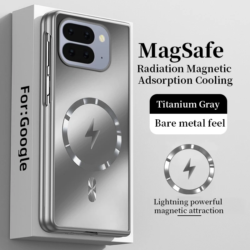 Matte Metallic Feel Magnetic Slim Armor Case