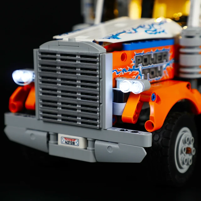 YEABRICKS – Kit d'éclairage LED pour 42128, ensemble de blocs de  construction de camion de remorquage robuste (modèle non inclus), briques,  jouets pour enfants - AliExpress