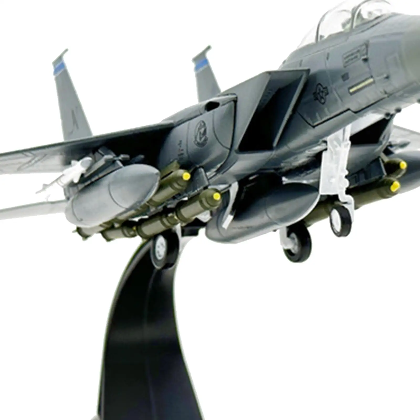 

Модель самолета 1/100 F15E Fighter моделирование детских игрушек, Коллекционная модель самолета, украшение для детской комнаты, бара, кафе