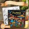 1pc Art Coloring Book 24Page Coloring Book Gift For Birthday Relieve Stress Kill Time Graffiti Painting Drawing Mushrooms Forest 3
