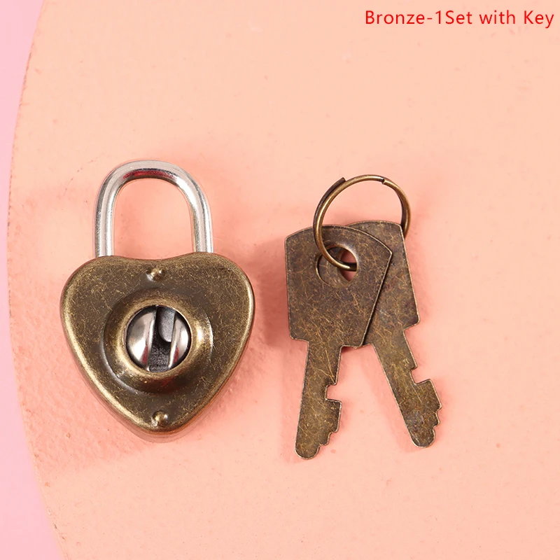 小物 PADLOCK KEY HANGER 1pcs Mini Padlocks Key Lock With Key Luggage Lock For Zipper