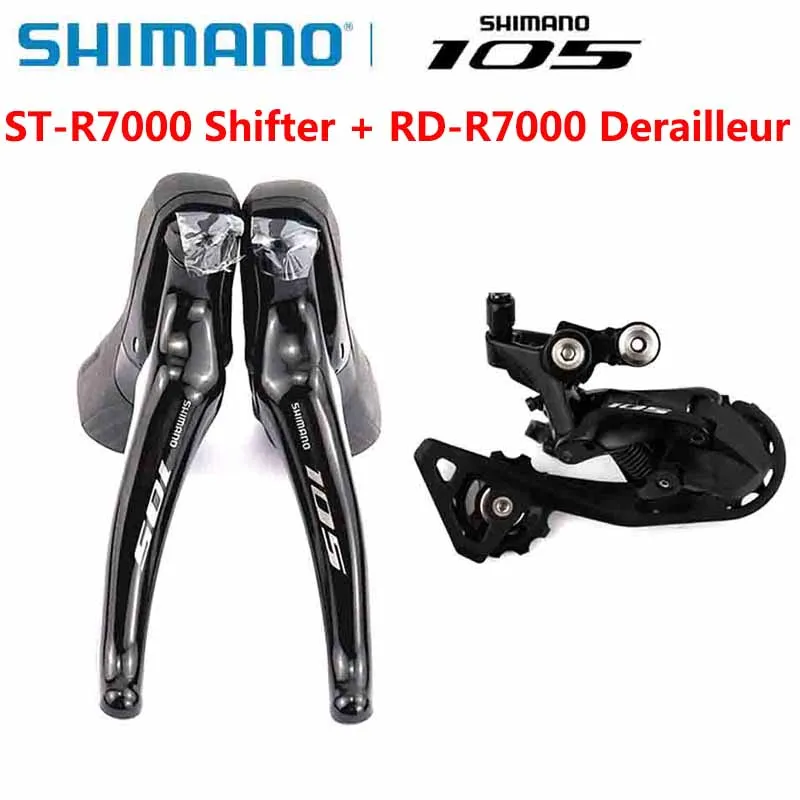 Shimano 105 R7000 シフター・ディレイラーセット SHIMANO-105 r7000ディレイラーキット,2x11ギア,シフター,リア