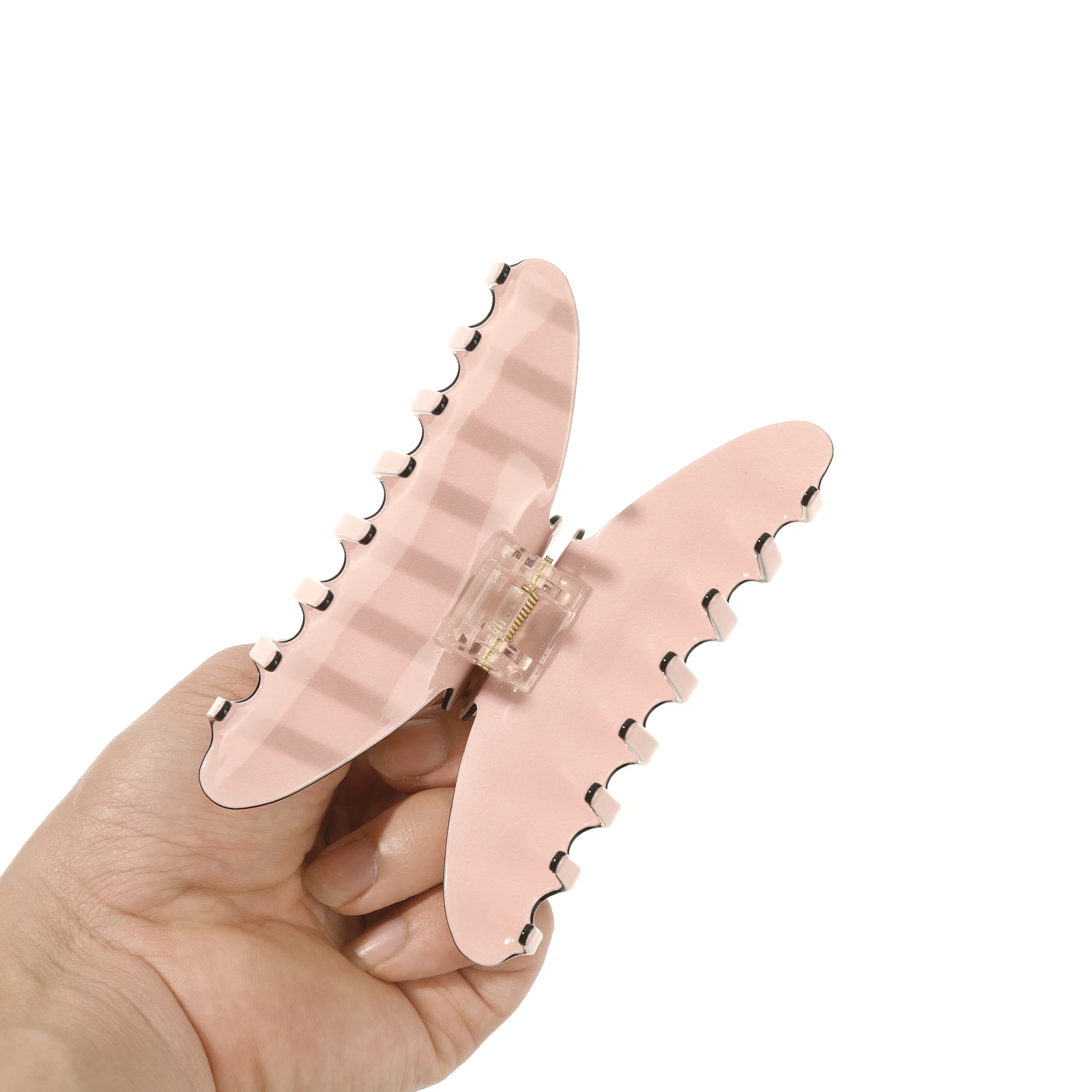 1pc Korean Large Crab Hair Claw Clips Clamps Women Girls Sweet Plastic Ponytail Holder Hair Barrettes Hairpin Hair Accessories