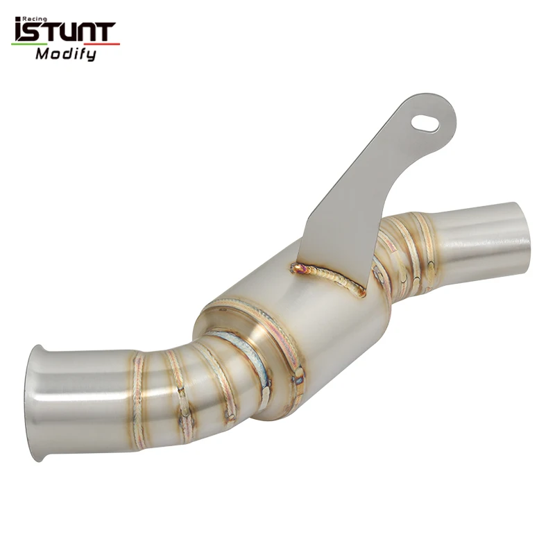 Slip On For CFMOTO CLX 700 CLX700 Sport 2020-2023 Motorcycle Exhaust Mid Pipe Escape Moto Connect Link Tube - Image 5