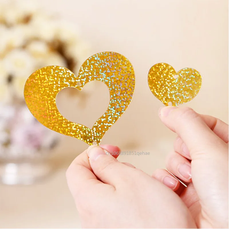 100pcs Wedding Birthday Party Decoration Decoration Balloon Rain Silk Sequin Pendant Wedding Supplies Wedding Room Decoration