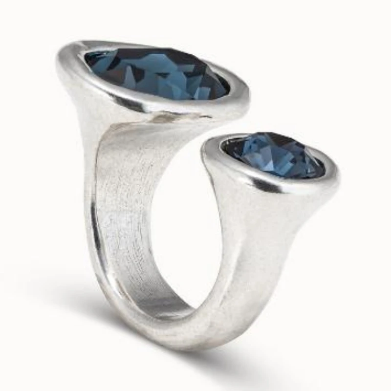 

High quality Spanish original design silver plated 925 unique opening ring jewelry festival gift