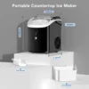 Ice Makers with Soft Pellet Ice, Pebble Ice Maker Machine with Self-Cleaning, 35.5Lbs/24Hrs, One-Clic 6