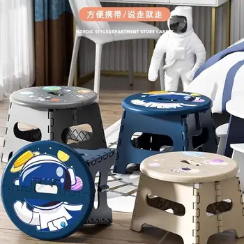 야외 휴대용 접이식 스툴, 높은 하중 지지 핸들 디자인, 내구성 미니 의자, 스퀘어 스툴, Maza 캠핑 스툴, 낚시 스툴