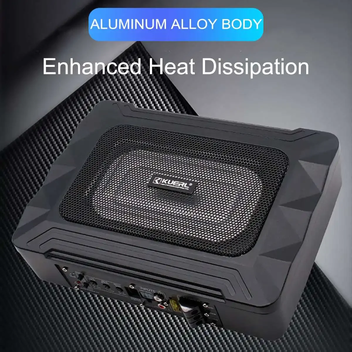 600W Car Audio Amplifier Ultra thin Powerful Bass Subwoofer Home Power Amplifier Professional Car Speakers Body Kit