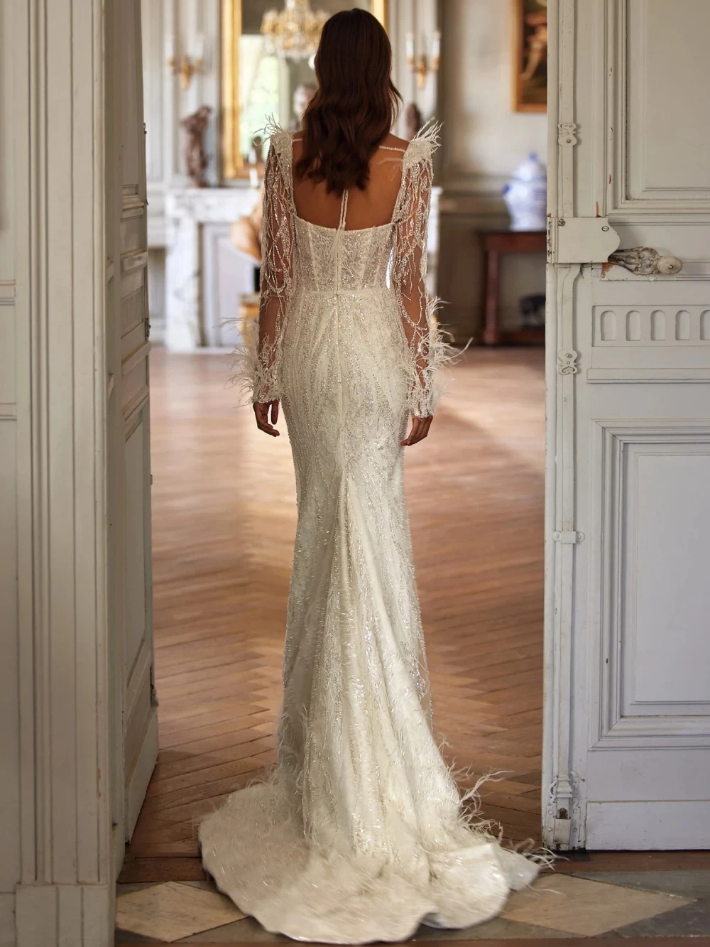 Romantic Sweetheart Wedding Dress Sequined Beads Bride Lace Mermaid Bridal Gown | eBay Romantic Sweetheart Wedding Dress Sequined Beads Bride Lace Mermaid Bridal Gown | eBay