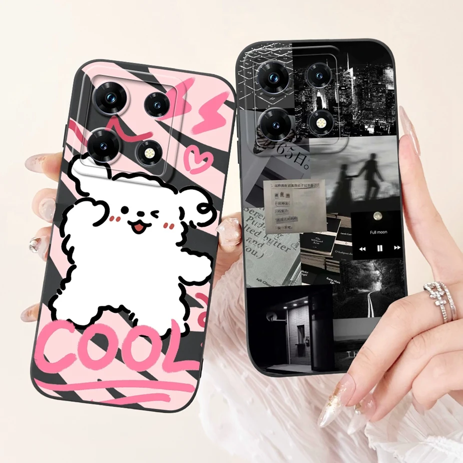 Fashion Cartoon Painted Soft TPU Phone Case with Enhanced Protection