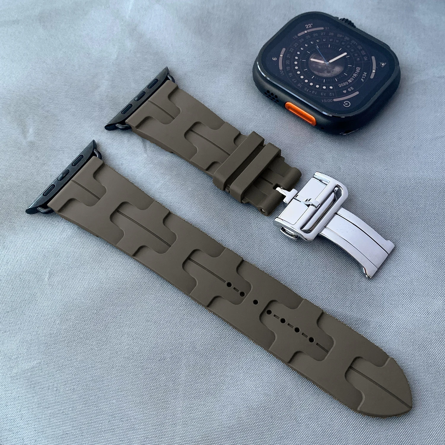 الكليم جولة واحدة عالية الجودة نشر مشبك حزام ل أبل...