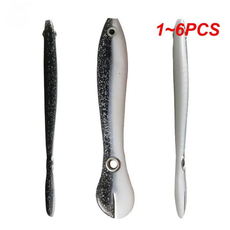 

1~6PCS Bionic Loach Bait 2g 6g Soft Lurepack 10Colors Simulation Artificial Swim Wobbler Fishing Lure Silicone Soft Bait