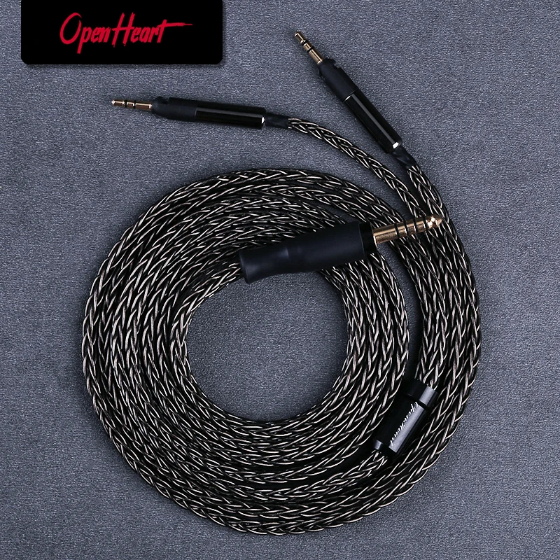 OPENHEART-16-Core-Headphone-Cable-For-Audio-Technica-ATH-R70x-XLR-4-4mm ...