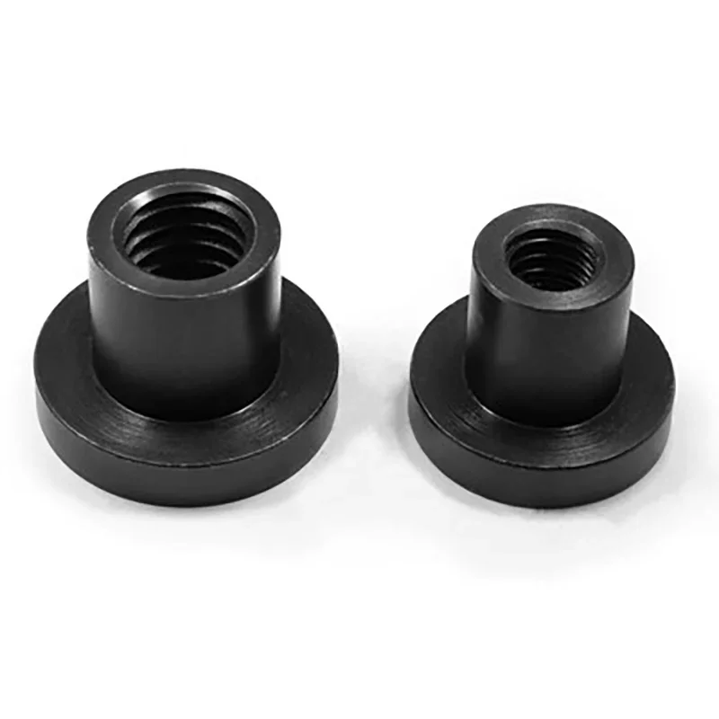 Tiges Filetées Acier 45# - Profil Trapézoïdal (T10 à T60) - Filetage à Droite Avec Écrous - Lot Neuf