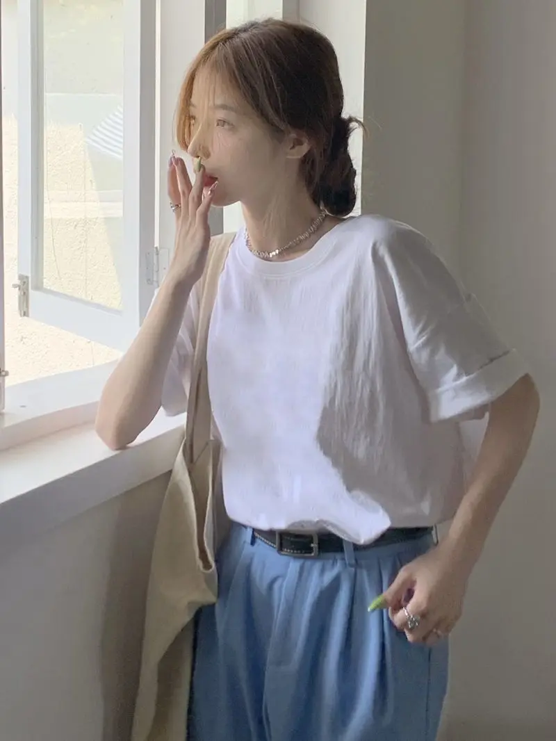 Рисунок 2 - Женская свободная футболка из чистого хлопка