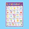 10 Themes Kids Learning French Korean Spanish English Big Cards Toys School Classroom Decoration A4 Poster Educational Toys 3