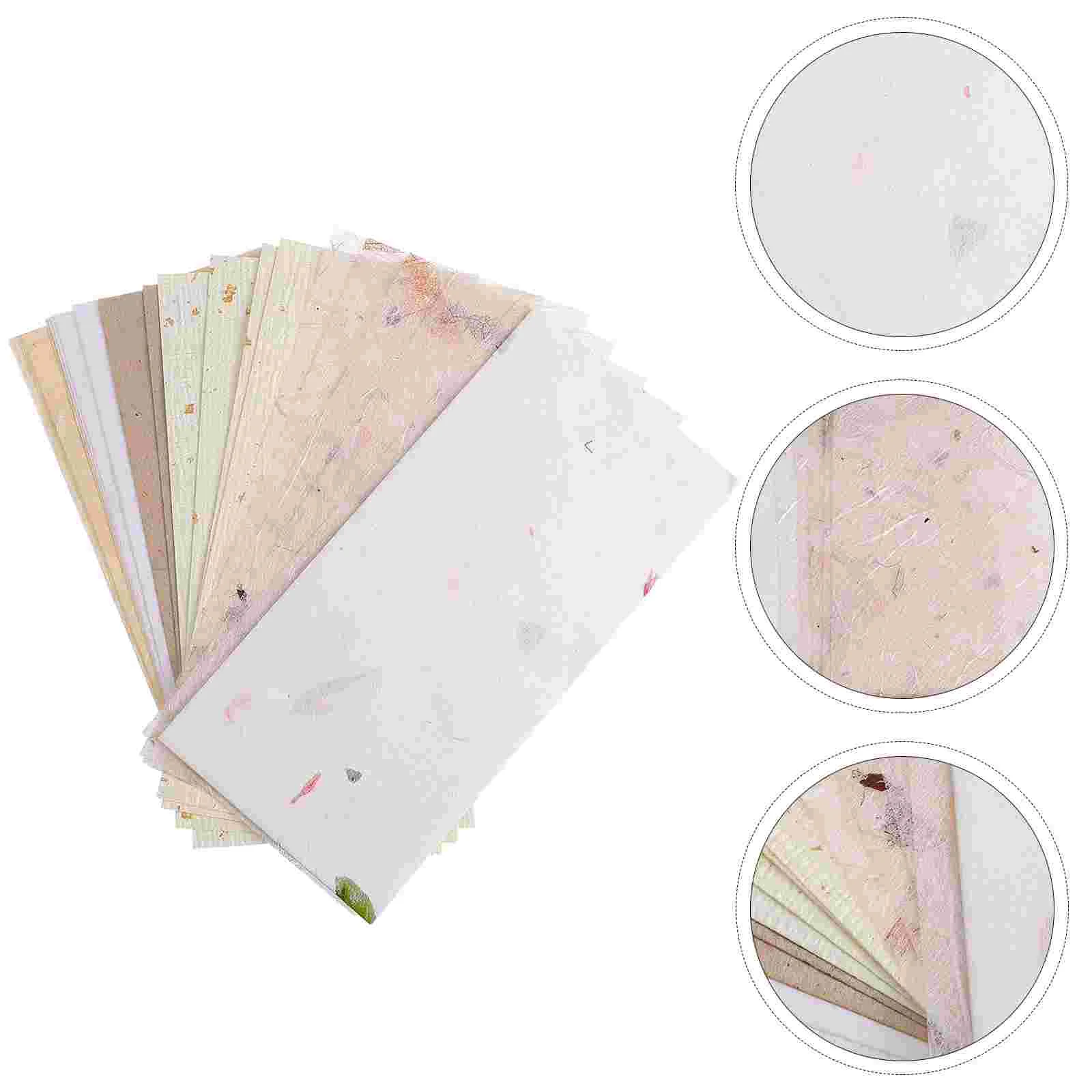 

30 Pcs Handmade Material Paper Retro Decorative Papers DIY Origami Background Supplies The