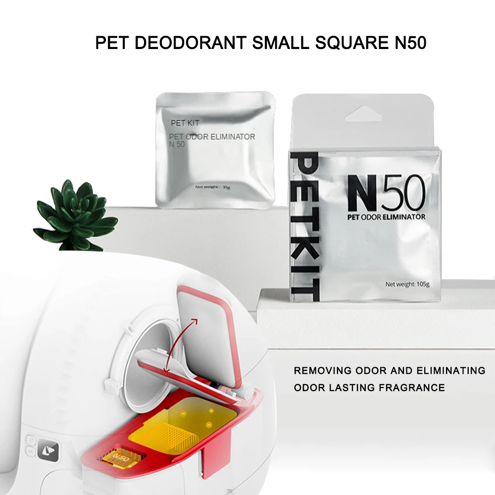 Petkit Pura Max Cat Toilet Deodorante Square N50 Per Lettiera Per Gatti Spalatura Automatica Forniture Per Gatti Accessori Deodoranti