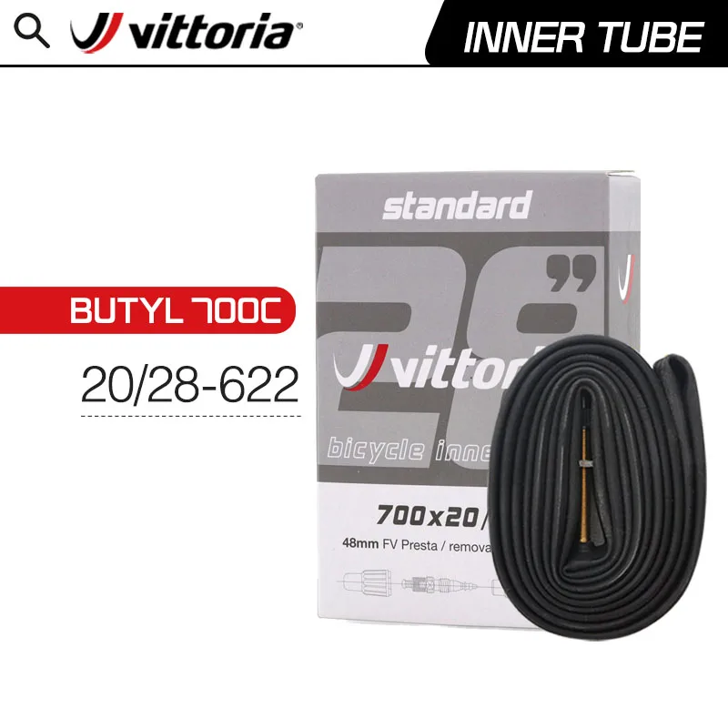 

1 пара Vittoria Lite/стандартная бутиловая SV внутренняя трубка 700x2 0/28C для 28 дюймов 700C дорожного велосипеда 48/60 мм Presta ниппель клапана