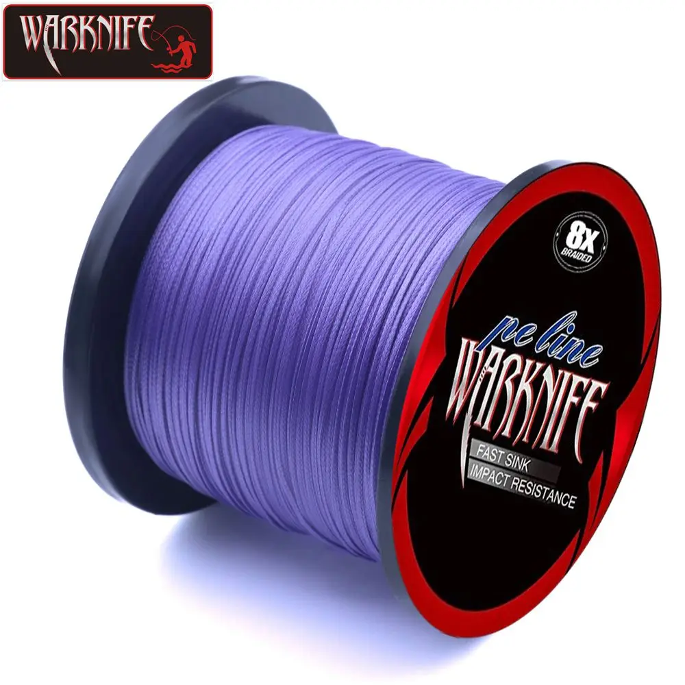 Warknife 8 Strands Braided Fishing Line 1500M 2000M Multifilament Carp Fishing Japanese Braided Wire Accessorie PE Line fishing line fishing tackle