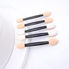 10/30/50Pcs Double Ended Sponge Nail Powder Brush Eyeshadow Sponge Sticks Chrome Pigment Pen Applicator Portable Makeup Tools^*^ 2